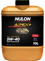 Nulon Apex+ 5W-40 Performance Engine Oil 10L Full Synthetic (APX5W40-10)