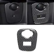 For Mini Cooper F55 F56 Carbon Fiber Cigarette Lighter USB AUX Panel Cover Trim