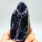 751g Natural Amethyst Geode Mineral Specimen Crystal Quartz Energy Decoration