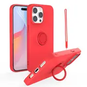 ZUSLAB for Apple iPhone 15 Pro Max Case Slide Armor Card Holder Protective Shockproof Hard Back Cover (2023) - Silver