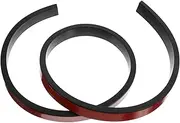 JECOMPRIS Decorative Frame Strips Mini Display Rack Bathroom Mirror Decoration Plush Decoration Poster Frame The Wire Circular Decoration Pin Retro Teapot Figurine Base Small Table Black TPE
