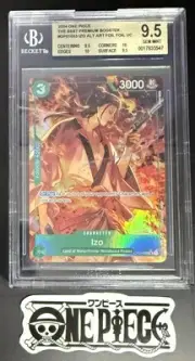 BGS 9.5 One Piece OP01-033 UC* Izo Alt Art - English - PRB01 - Graded