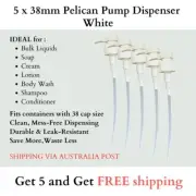 BUY 5 - 38mm Pelican Pump Dispenser for 5L Containers | Ideal for bulk Liquids