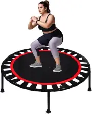 Mini Trampoline Fitness Rebounder for Adults and Kids Indoor&Outdoor Max