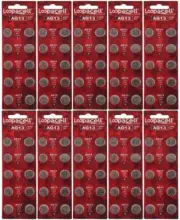 100 Pack LR44 AG13 357 L1154 A76 Button-Cell Batteries