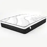 King Single Mattress Bed Size Euro Top 5 Zone Spring Foam 32cm