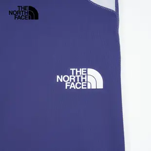 The North Face北面女款紫色吸濕排汗防曬彈力緊身褲｜84L1KOR