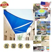 Commercial Grade 22' Triangle Sun Shade Sail - Waterproof Heavy Duty Design