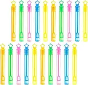Toddmomy 50Pcs Star Design Bubble Wands Portable Bubble Makers for Safe Bubble for Outdoor Fun for