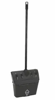 NEW! TOUGH GUY 37" LONG HANDLE DUST PAN, BLACK, 1VAJ5