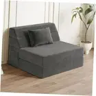 Folding Sofa Bed Convertible Sleeper Chair with Pillow Fold Out Couch Memory