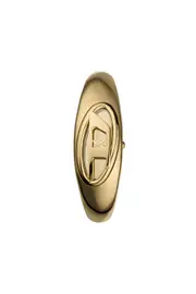 [Diesel] Diesel - Wonder-D Two-Hand Gold-Tone Stainless Steel Watch - Timeframes - Woman - Gold UNI Gold