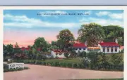 Gulf Hills Country Club Biloxi MS Linen Postcard 3.5"x5.5"