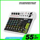 Audio Interface Mixing Console Bluetooth Record PC 48VPower Delay Repaeat Effect