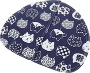 BESPORTBLE Litter Box Enclosed Privacy Screen Cat Litter Box Curtain Small Cartoon Door Compatible