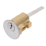 Scope Night Latch Rim Cylinder C4 6 Pin Keyed Alike Satin Chrome CYLR6SC.KA