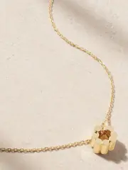 [Viltier] Viltier - Edge 18-karat Gold Necklace - One size One size Gold