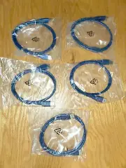 High-Speed USB-F to USB-M 3' Extension Cable USB 2.0 Adapter Cord Male/Female