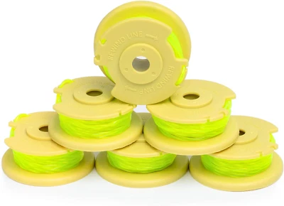 6pack Weed Eater String Replacement For Ryobi 18v 24v And 40v Cordless Trimmers