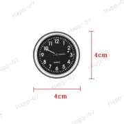 Pocket Mini Quartz Analog Watch Stick On Clock Fit For Motorcycler Car Boat Bike (for: Mini)