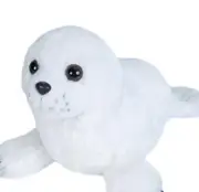 Cuddlekins Mini Harp Seal Plush Soft Toy 20cm Stuffed Animal by Wild Republic