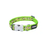Dog Collar by Red Dingo Style Monkey Lime Green 15 Mm x 2436 Cm