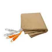 Big Agnes Bunk House 6 Footprint - Prairie Sand