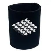 Fish Swan Illusion - Funny Novelty Stubby Holder