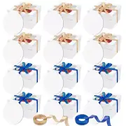 24PCS 10x10x8 Inches Cake Boxes with Cake Boards—（12Cake Boxes with window &1...