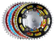 Old School BMX Bike Chainring And Spider Combo Sprocket 1/8" 110mm BCD 44T