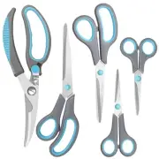 Premium Kitchen Scissors Set, Kitchen Shears, Food-Grade Stainless Steel Blad...