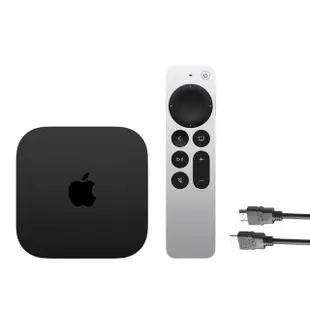 HDMI傳輸線組【Apple 蘋果】Apple TV 4K 64G Wi-Fi 第三代(2023)