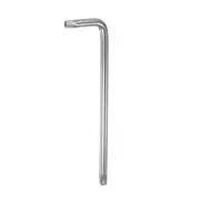 T50 Tamper Proof Torx Key Wrench L Shape 6.89" Long Arm High Carbon Steel