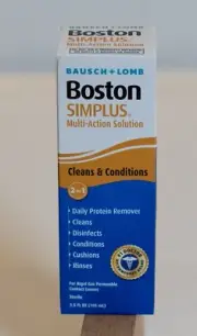 BAUSCH & LOMB BOSTON SIMPLUS MULTI-ACTION SOLUTION - EXP 6/1/25