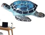 [mercenary] Small Sea Turtle Figurine - Aquarium Turtle Decoration,Resin Garden Turtle Statue Garden Landscape Ornament for Flower Pot, Living Room