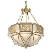 Telbix Lighting Overton CTC Pendant Light - Brass