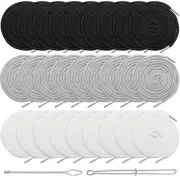 30 Pcs 66 Inches XL Lengthened Drawstring Replacement Drawstring Cords Hoodie...