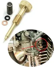 Alpha Rider Pro Carb Rebuild Kit Mixture Screw For Keihin CV Carbs For Harley Big Twin 1990-1999, Twin Cam 1999-2006 & Sportster XL 883 1200 1988-2006