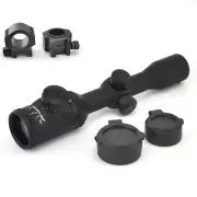 Visionking 1.5-5x32 Rifle Scope MIL Dot Illuminated Reticle Low Picatinny Mount
