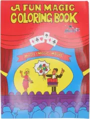 Coloring Book Props,Magician Coloring Book for Kids Cartoon Design Book Trick...