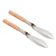 2Pcs 12" Planting Garden Trowel Pointed Hand Shovel Transplanter Gardening Tool