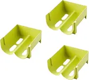 Ciieeo 3pcs Fridge Organizer Drink Organizer for Fridge Beer Holder Shelf Soda Can Bottle Rack Portable Storage Shelf