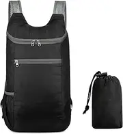 QOHNK 20L Waterproof Foldable Backpack,Ultra Lightweight Hiking Daypack,Packable Small Day Backpack for Women Men