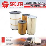 Sakura Commercial Filter Kit for Hino FN1E FY1E SH1E E13C Premium Quality