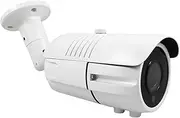 5MP Analog CCTV Camera 4-in-1 (TVI/AHD/CVI/CVBS) Bullet Outdoor Surveillance Camera IP67 Waterproof 2.8-12mm Manual Lens(5MP Camera_NTSC)