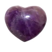 Natural Amethyst Heart Protection Healing Crystal Chakra Gemstone