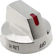 Electric Stove Knobs Replacements - Top Burner Control Replacement,Easy Installation Reinforcement Ring Alloy Stove Oven Knobs for Restaurant