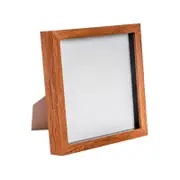 Nicola Spring Acrylic 3D Box Photo Frame - 8" x 8"
