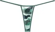 [FARZAH] 3Pcs Animals Pattern Sexy Women String Micro Thong Low-Rise G-String Bikini Bottom Leopard Underwear Female Panty (Color : Snake, Size : Large)