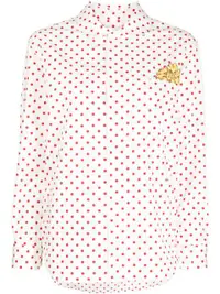 在飛比找Farfetch優惠-Shun Sudo polka-dot shirt